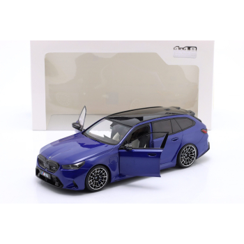 BMW M5 Touring (G99) 2025 Marina Bay blue - skala 1:18 - Solido